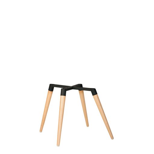 Комплектуючий виріб Chairframe WOOD black (BOX-4)