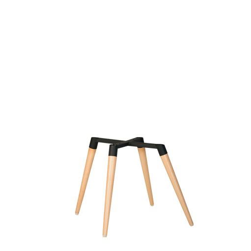 Комплектуючий виріб Chairframe WOOD black (BOX-2)